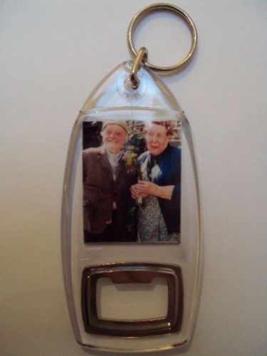 Nora & Compo with Yellow Flower Bottle Opener
