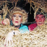 Marina & Howard in the Hay Bale