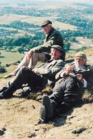 Compo, Clegg & Foggy on the Hill